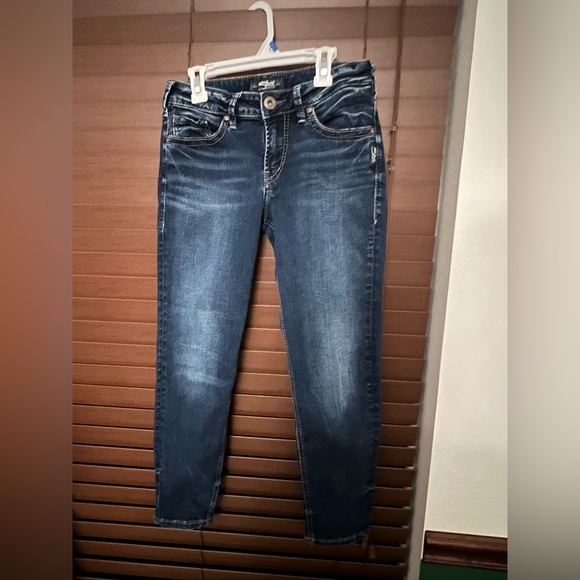 Silver Jeans Denim - Silver Jeans Women's Dark Blue Skinny Jeans